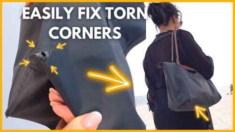 how to fix handbag corners.